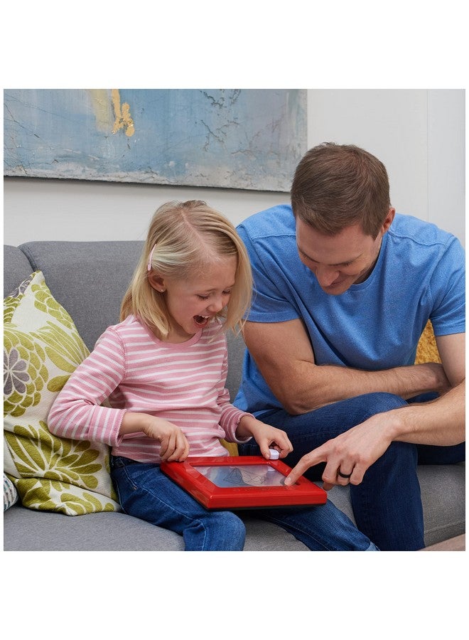 Etch A Sketch إيتش أ سكتش، لعبة رسم حمراء كلاسيكية مع شاشة سحرية، للأعمار من 3 سنوات وما فوق - Image 5