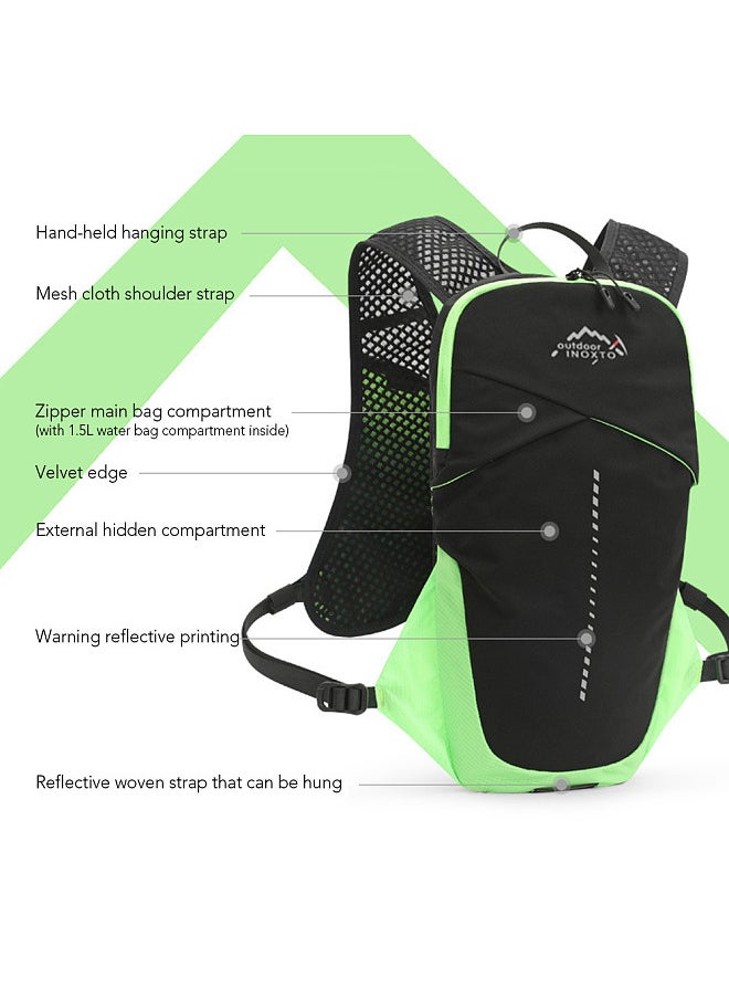 INOXTO - Hydration Vest Backpack Lightweight Breathable Running Backpack with 1.5L Water Bag Compartment - Image 1