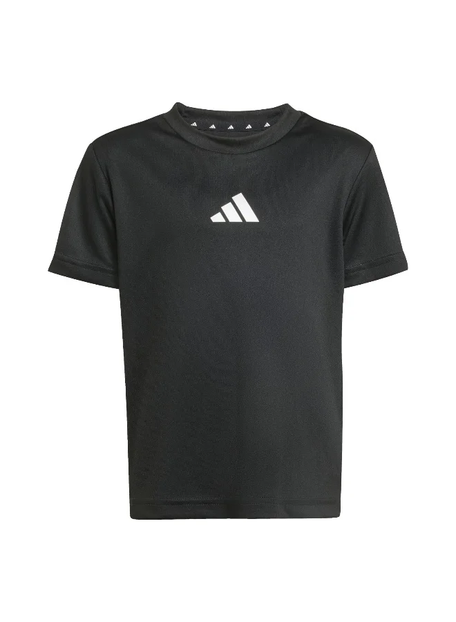 adidas Adidas Lg Tr-Es Gl Set Black Youth/Baby Jogger Suits For Kids