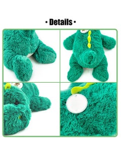 Excefore Green Dinosaur Weighted Stuffed Animals,Sensory Comfort Plush Throw Pillow Toy,Plushies Hugging Toy Gifts for Kids & Adults (Dinosaur, 16 inch 2 Pounds)  - Image 4