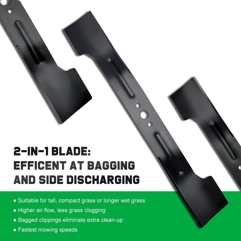 Grasscool LM2100SP High Lift Blade for EGO 21 Inch LM2101 LM2100 LM2102SP LM2142SP LM2114 56V Models Replace for AB2101 - Image 3