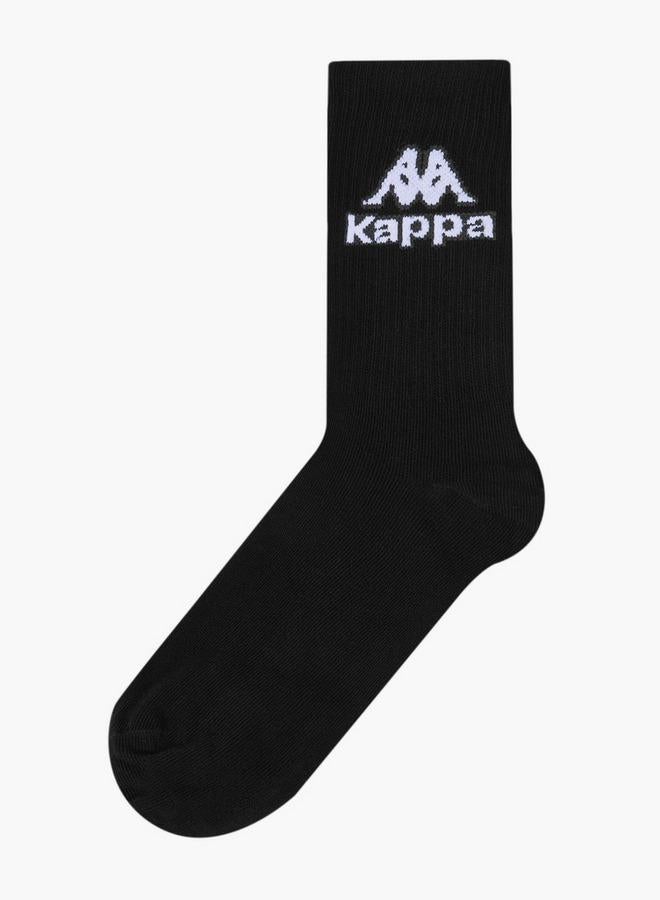 Kappa Pack of 2 Crew Length Cotton Socks - Image 2