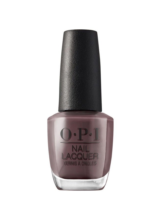 OPI Nail Lacquer You Don't Know Jacques! | Opaque Dark Brown Crème Chip Resistant Nail Polish | Vegan, Fast Drying, Streak Free - Image 1