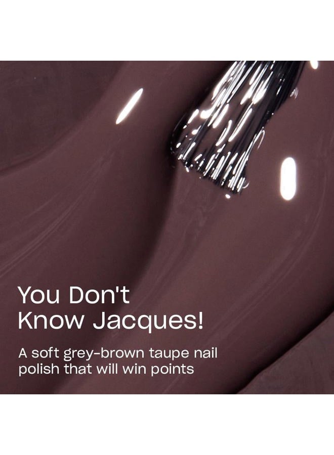 OPI Nail Lacquer You Don't Know Jacques! | Opaque Dark Brown Crème Chip Resistant Nail Polish | Vegan, Fast Drying, Streak Free - Image 3