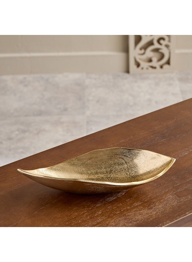 Home Box Arizona Aluminium Twisty Bowl 33 x 12.5 x 5.7 cm - Image 2