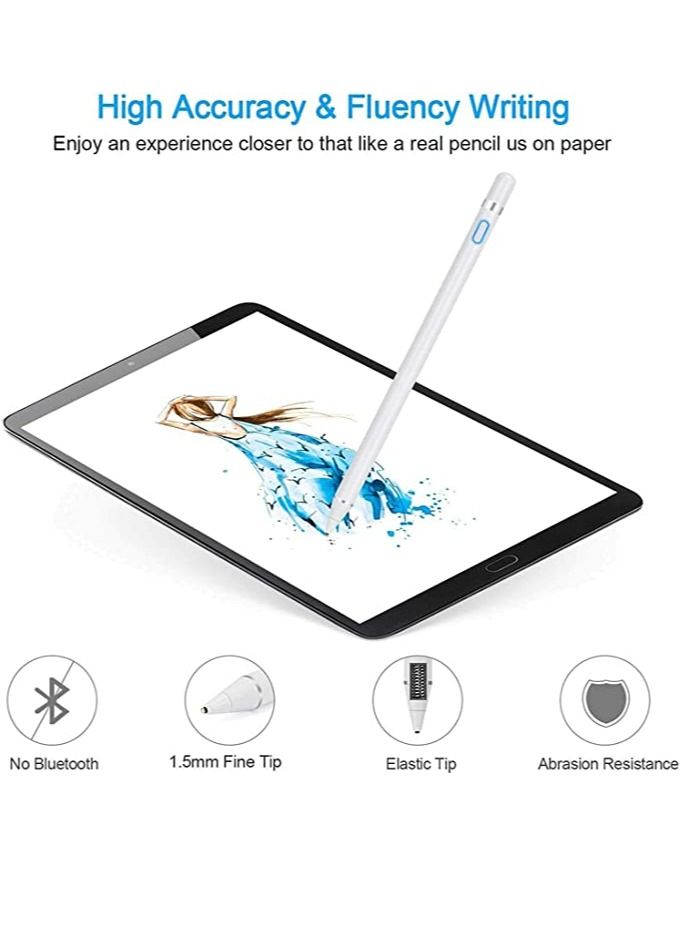 Stylus Pen Active Capacitive Pencil Compatible with IOS/Android/Windows Mobile Touch Screen Device  - Image 2