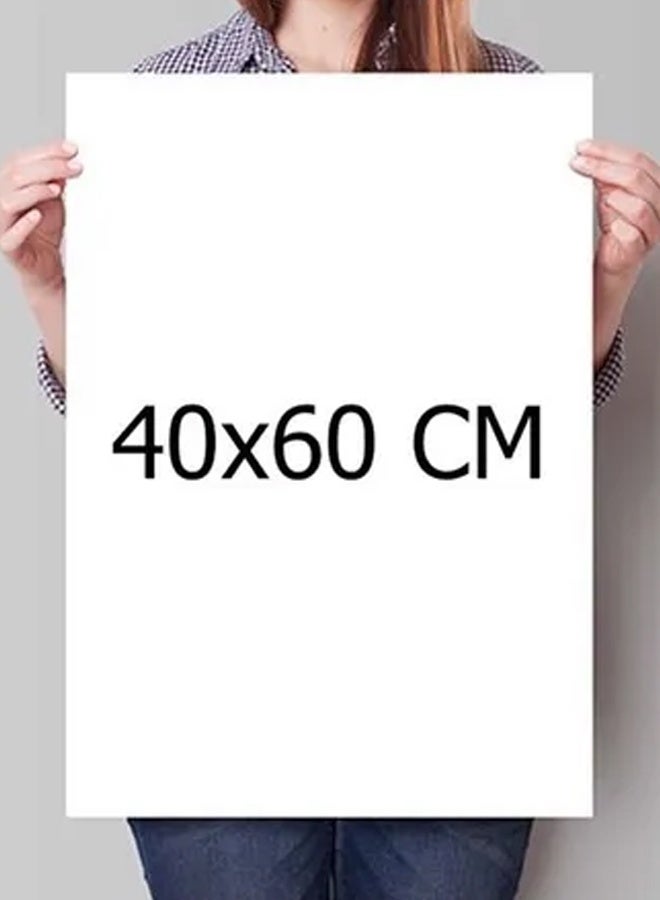 ساسب لوحة جدارية من خشب MDF مقاس 60 × 40 سم - وقل رب انزلني منزلا مباركا - Image 3