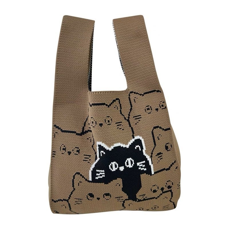 Women's Knitted Tote Bag - Image 5