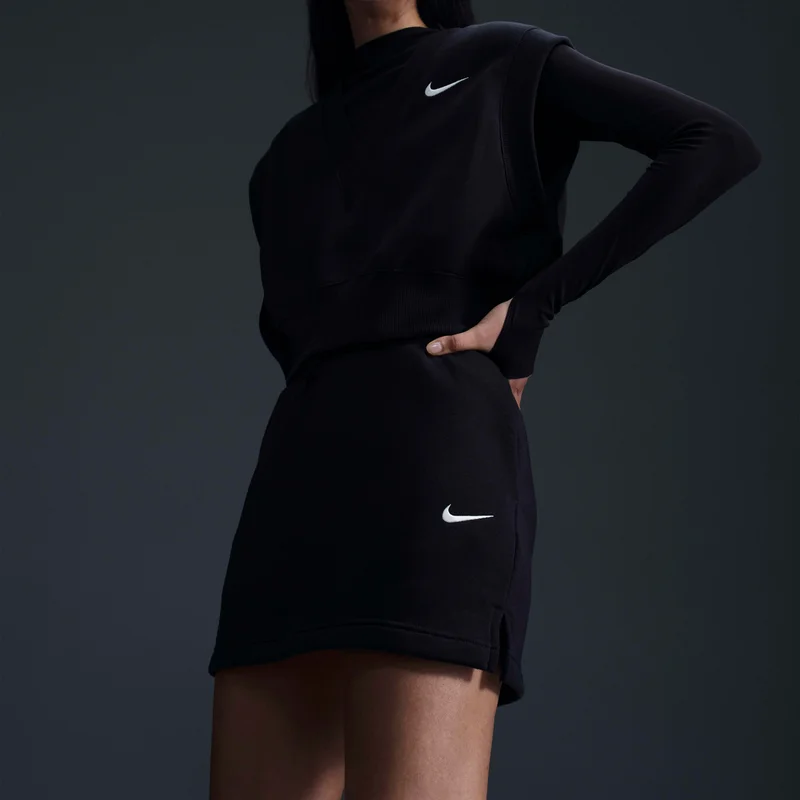 Nike Black Nike Sportswear Phoenix Fleece for Women | Best Price UAE