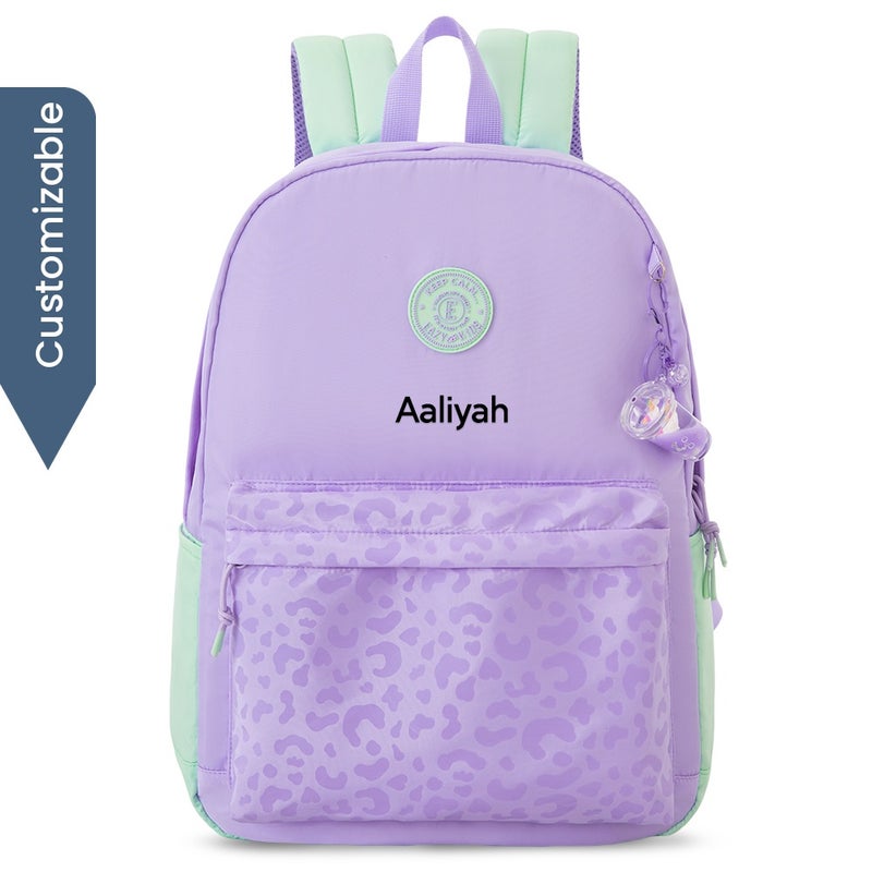 Eazy Kids Personalized 16.5” School Backpack with Laptop Compartment – Lightweight Design,Glow Backpack - Image 1