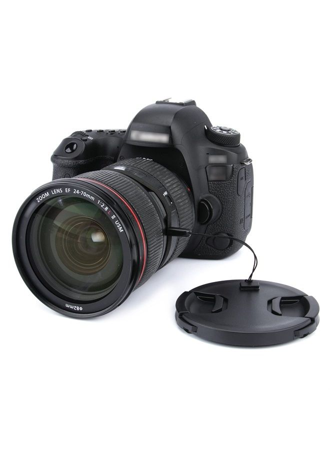 JJC 2 Pack JJC 82mm Front Lens Cap Cover with Deluxe Cap Keeper for Canon EF 24-70mm f2.8L, EF 16-35mm f2.8L, Nikon AF-S 24-70mm f2.8E ED VR, Sony FE 16-35mm f2.8 & Other Lenses with 82mm Filter Thread - Image 5