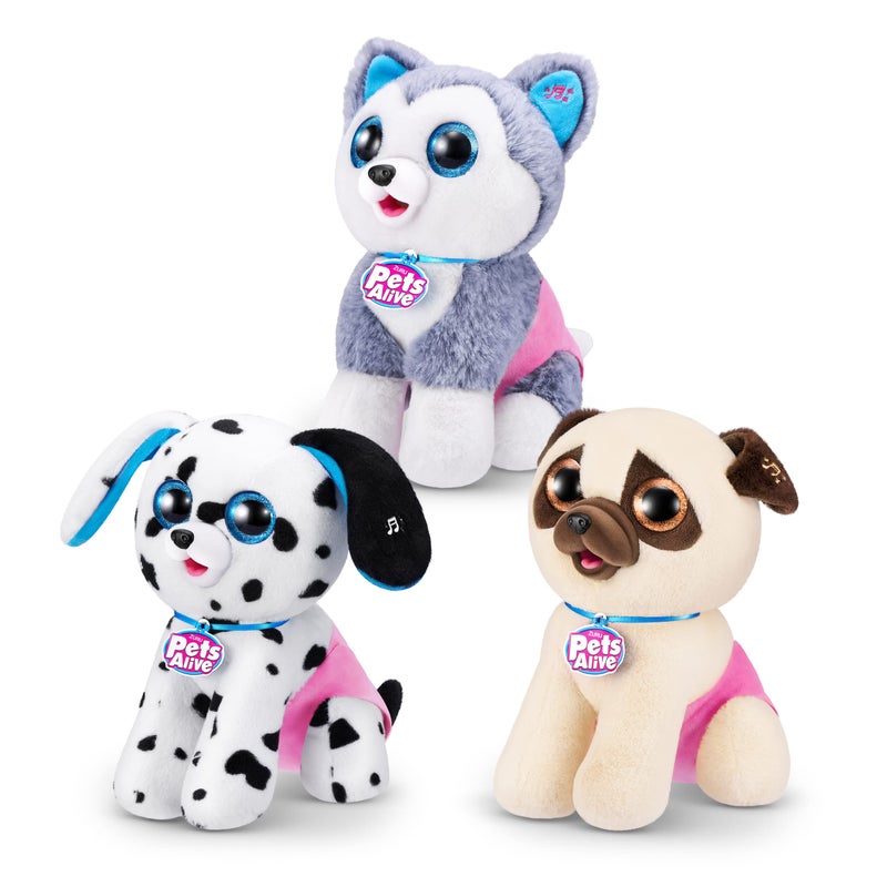 Pets Alive Pooping Puppies (Husky) by ZURU Surprise Puppy Plush, Ultra Soft Plushies, Interactive Toy Pets, Electronic Pet Puppy for Girls and Children - Image 4