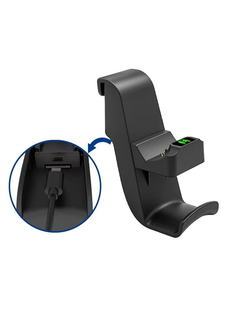 iplay PS5 Charging Dock Headphone Hook With USB Cable For Wireless Controller - Image 1