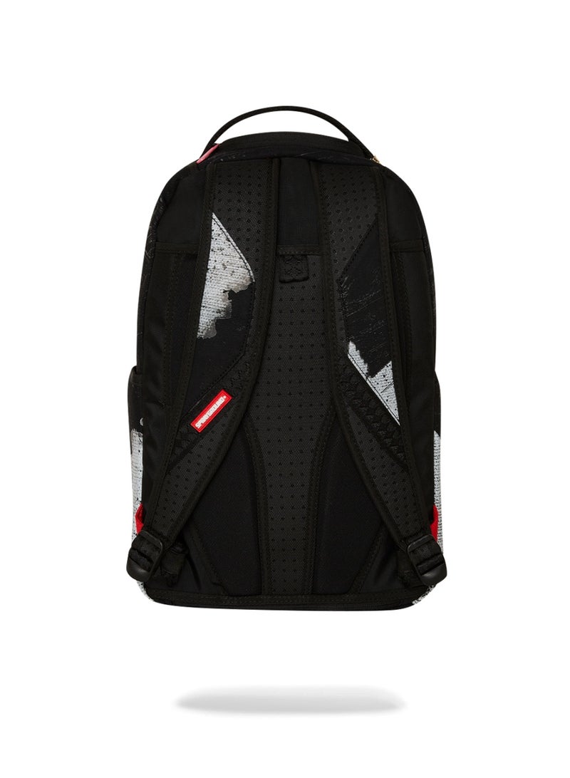 SPRAYGROUND SHARK CENTRAL SORBET HAND PAINTED DLX-COTTON BACKPACK  - Image 4