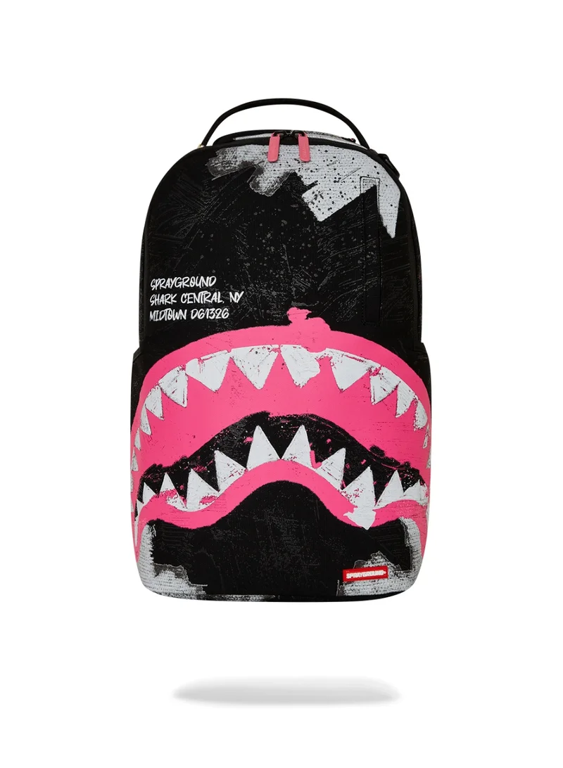 سبراي جراوند SHARK CENTRAL SORBET HAND PAINTED DLX-COTTON BACKPACK