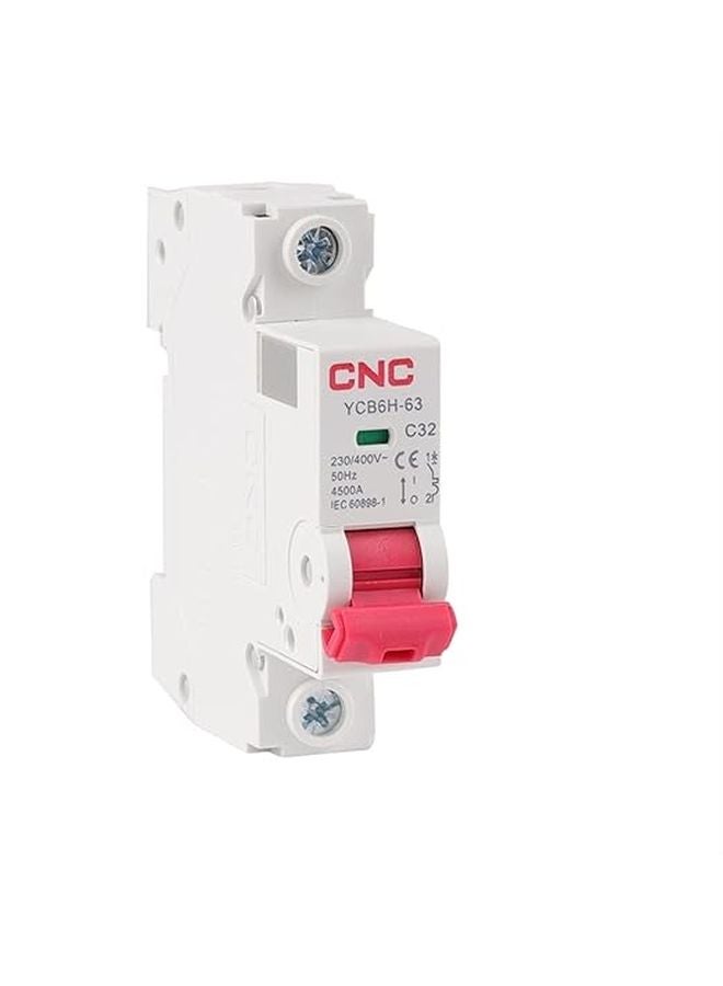 1P 50A Miniature Circuit Breaker MCB 6A 10A 16A 20A 25A 32A Din Rail Mount - Image 1