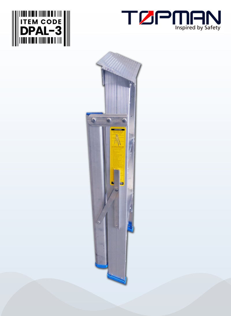 توب مان سلم ألومنيوم ثنائي الغرض 3 خطوات - Image 3