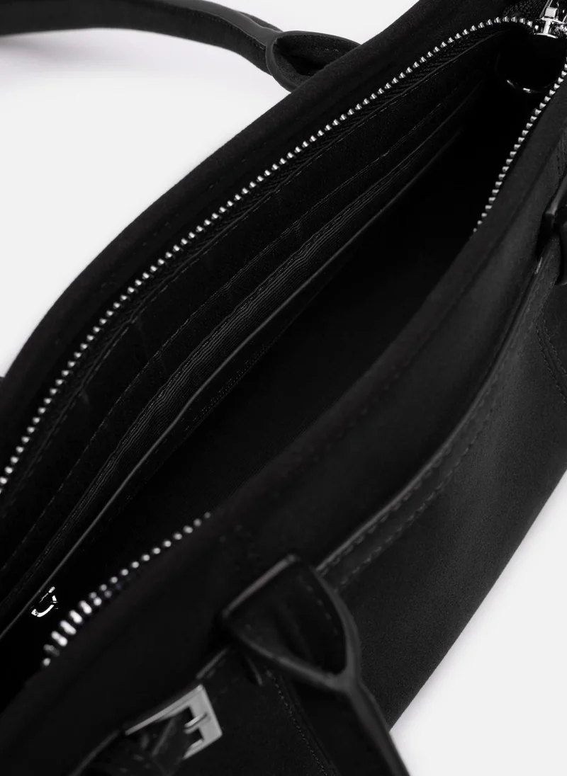 Lichi  Rectangular eco-leather bag with short handles for Women | Best Price UAE