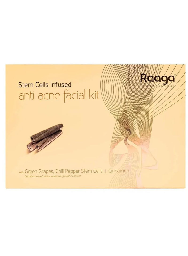 راجا مجموعة راجا بروفيشنال لمكافحة حب الشباب بخلاصة الشاي الأخضر والقرفة وعرق السوس والنيم ، لبشرة متوهجة ومشرقة ، 61 جرام - Image 1