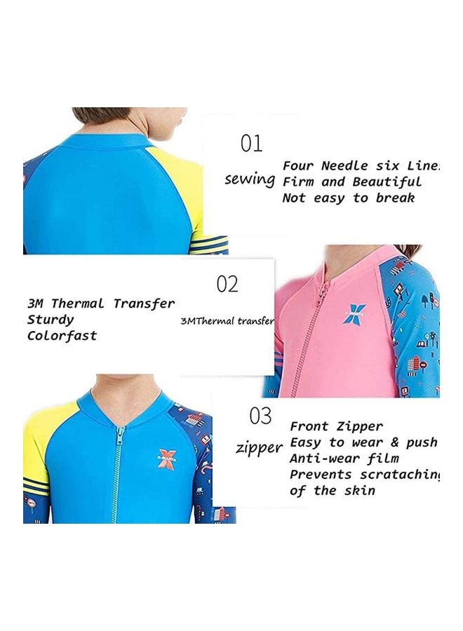 Loquat Long Sleeve Swimsuit Mediumcm - Image 4