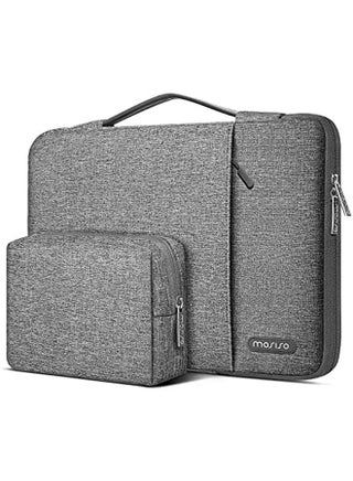 13–13.3 Inch 360 Protective Vertical Sleeve | Laptop Bag with Small Case & Trolley Belt – Gray - pzsku/ZE80B0F9B3E5D60BACE25Z/45/1752107407/f25dc2b8-5174-43c4-99d4-f8a1cf557864