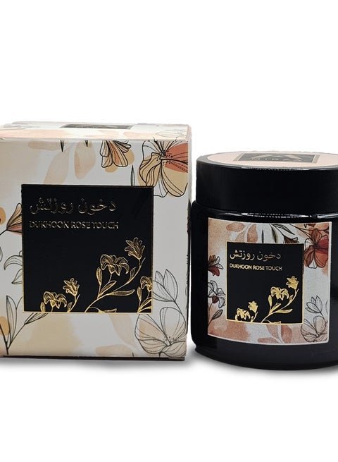 MIRZA DUKHOON ROSE TOUCH – 40 gm Premium Arabic Incense for a Luxurious Fragrance Experience