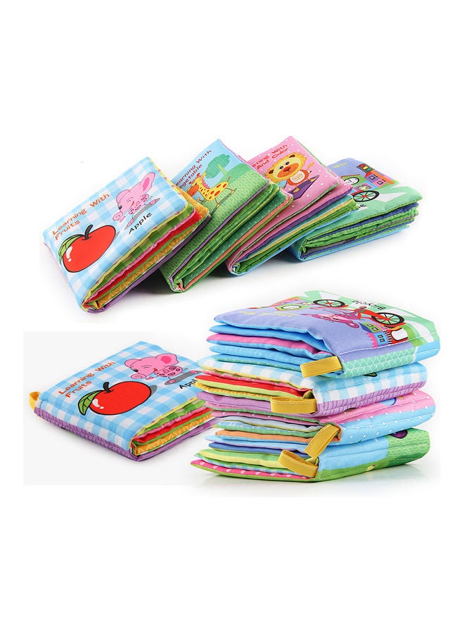 4-Piece Early Educational Baby English Cognitive Palm Book - Image 4