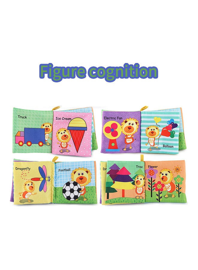 4-Piece Early Educational Baby English Cognitive Palm Book - Image 3