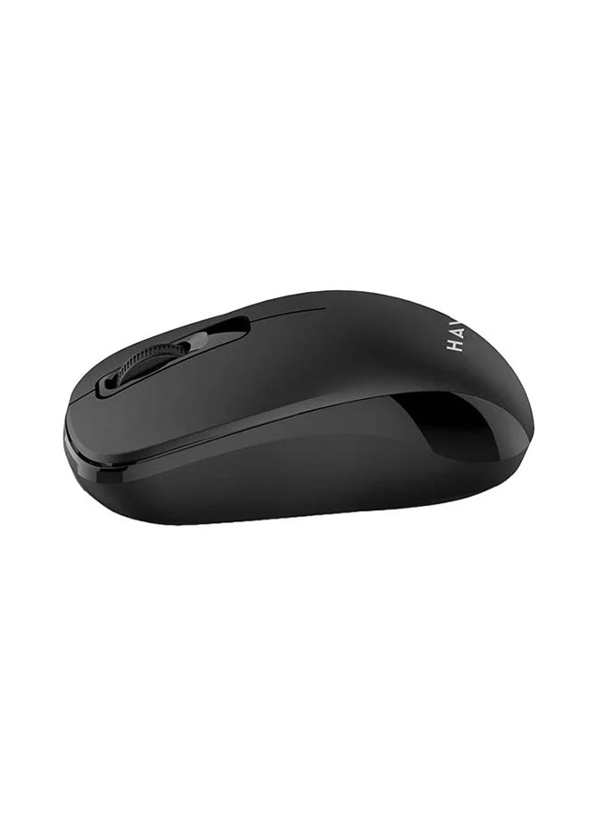 هافيت ماوس لاسلكي MS626GT، 2.4GHz، 1200DPI، أسود | HVMS-MS626GT - Image 2
