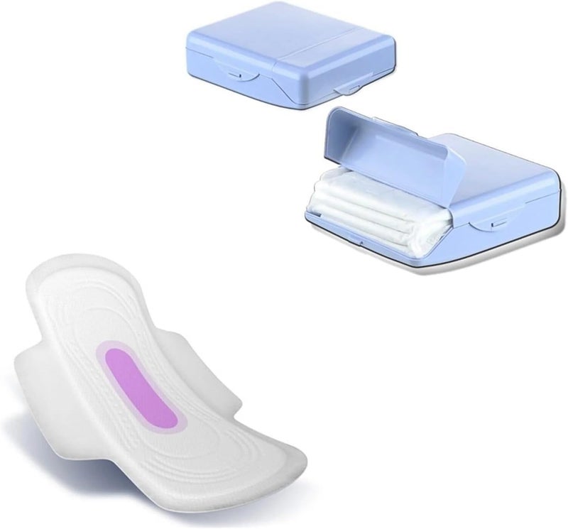 Portable Sanitary Napkin Ring "Double Protection" Protect Yourself with Style and Confidence! Designed for School/Work Girls, Holds Multiple Pads and Does Not Take Up Space in Your Bag. - Generic