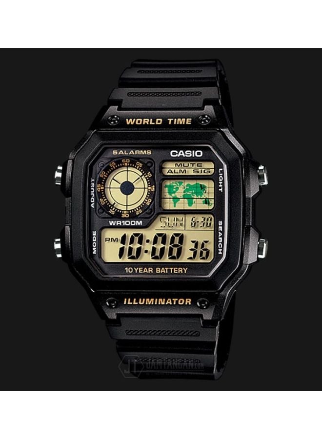 CASIO Men's AE-1200WH-1BVDF Digital Wrist Watch - Image 3