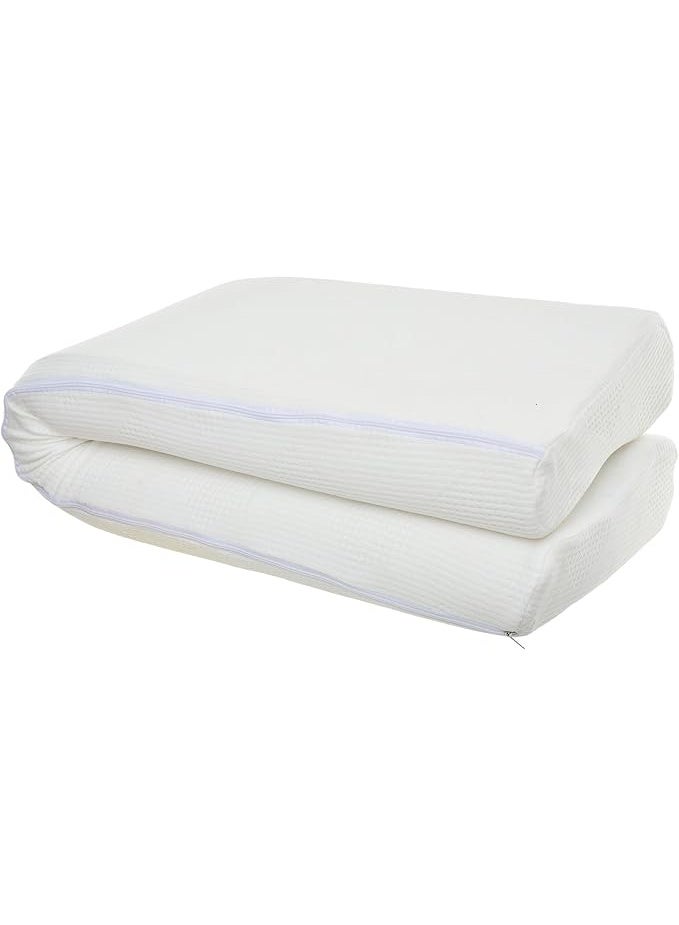 Memory Foam Long Body Pillow 40x180 cm, Ergonomic Full Body Support Cushion for Sleeping, Comfortable Daily Use Pillow - Image 2