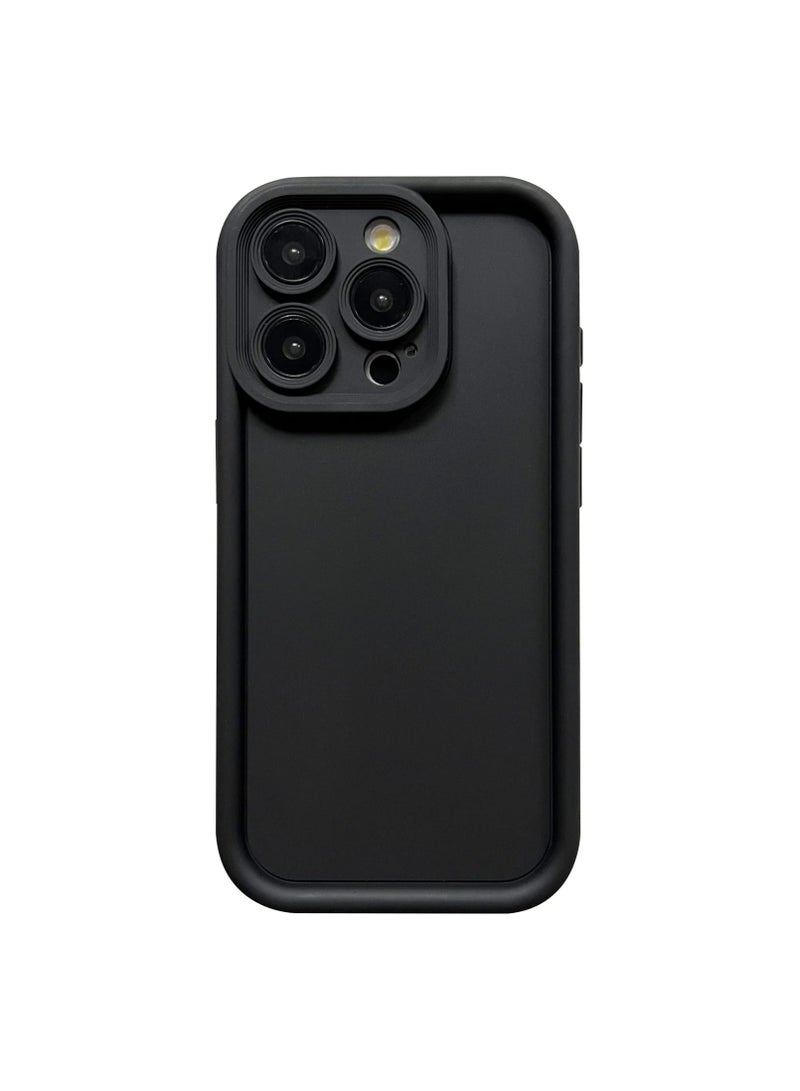 Universal Phone Case Iphone 15 Pro Mobile Case Cover With Mobile Case Cover, Soft Liquid Silicone Protection, Shock-Absorbing Accessories, Slim Protective Bottom, Comfortable To Maintain Touch Sensation And Anti Fingerprint - Image 2