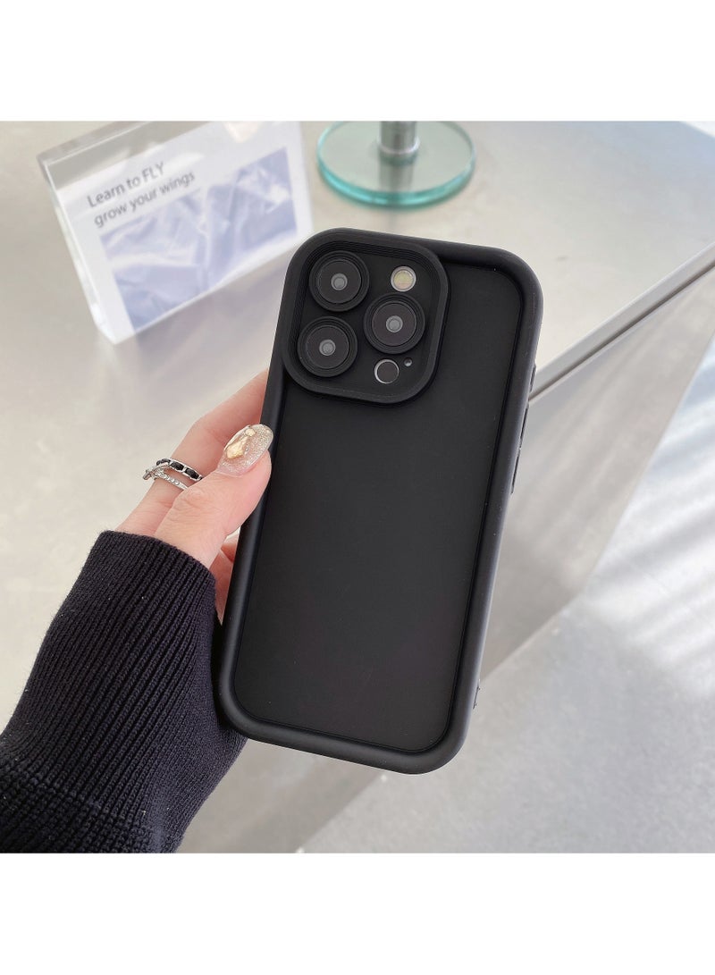 Universal Phone Case Iphone 15 Pro Mobile Case Cover With Mobile Case Cover, Soft Liquid Silicone Protection, Shock-Absorbing Accessories, Slim Protective Bottom, Comfortable To Maintain Touch Sensation And Anti Fingerprint - Image 3