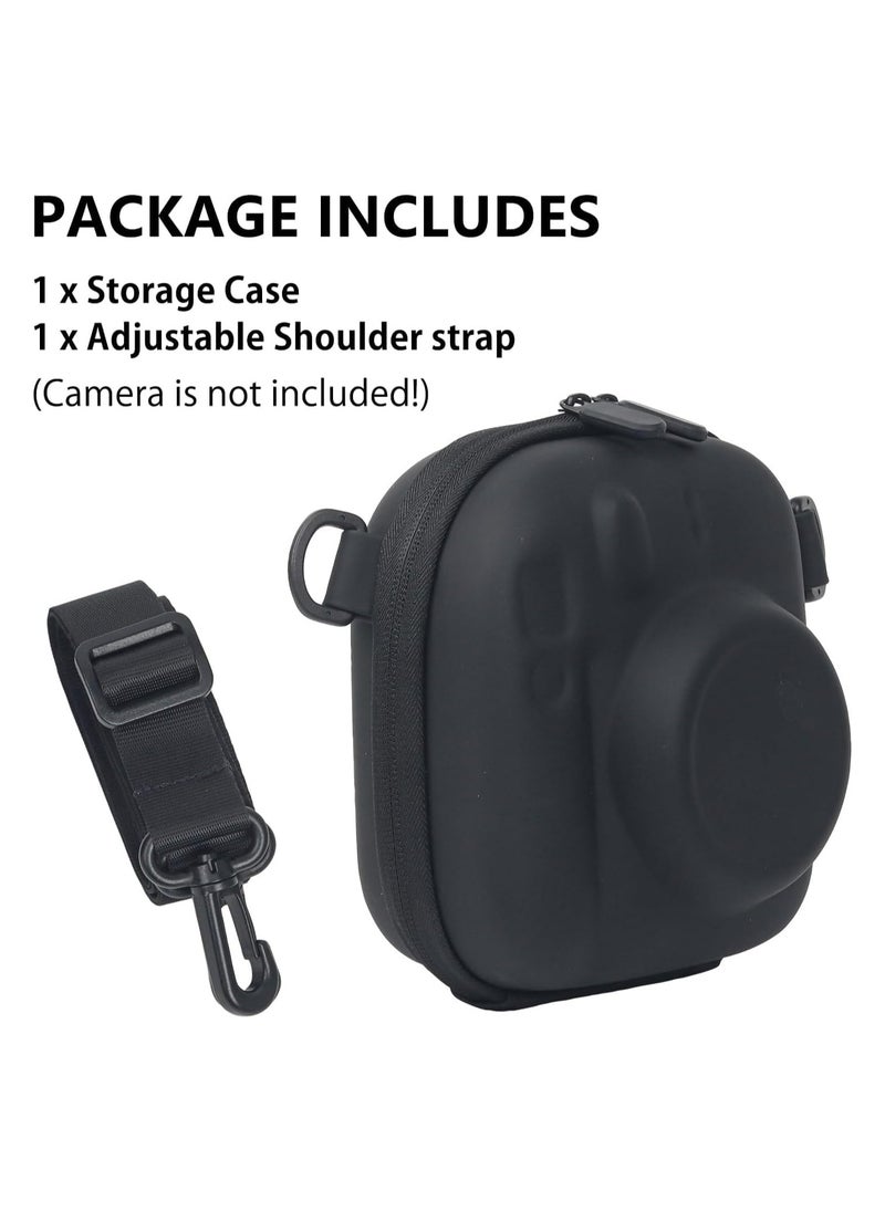 Generic Fujifilm Camera Bag, Instax Mini 99 12 11 9 8 7+ 40 90 25 50 70 Instant Camera, hard case protective case EVA Storage Cover Bag with adjustable shoulder strap  - Image 5