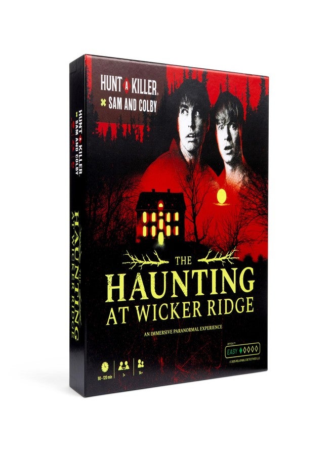 Hunt A Killer x Sam and Colby: The Haunting at Wicker Ridge - Immersive Paranormal Mystery Game, 90-120 Min Playtime, Ages 14+, Perfect for Fans of Ghost Hunting and Supernatural Thrillers - Image 1