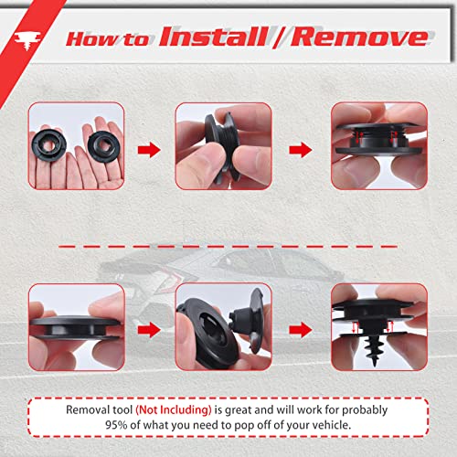 OTUAYAUTO 20PCS Car Floor Mat Clips - Universal Automotive Carpet Clips Holder Clamps - Image 4