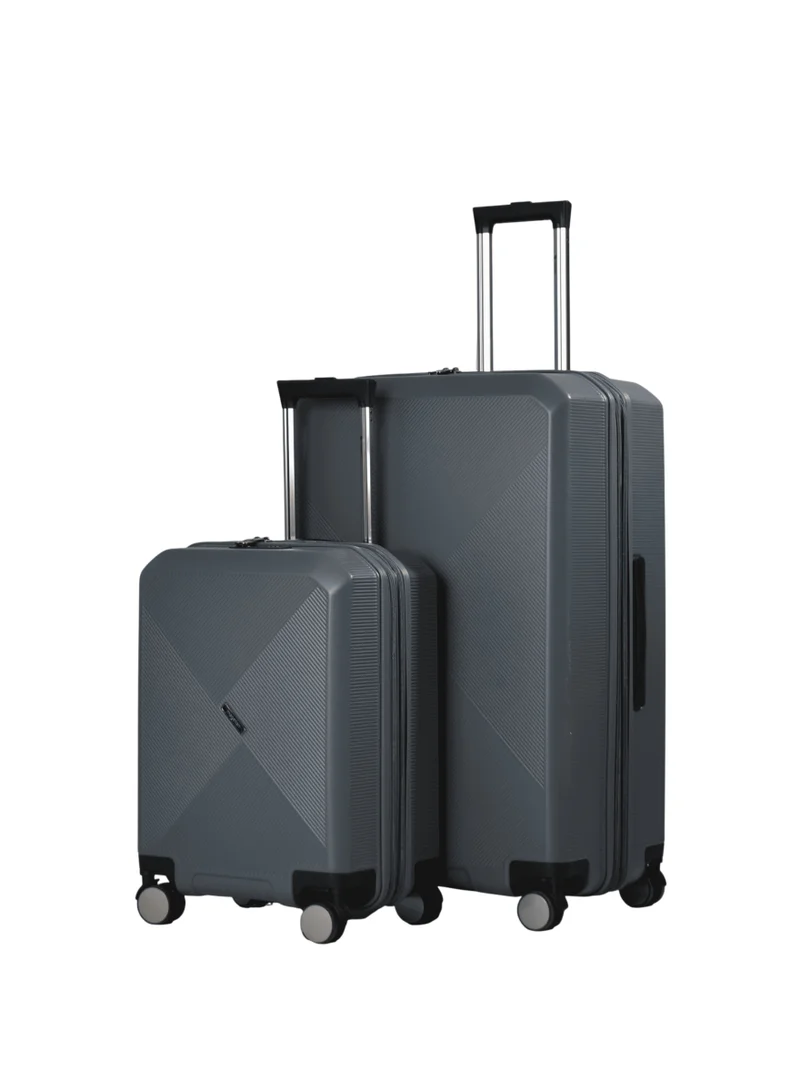 MAGELLAN Hard Shell ABS+PC Trolley 2-Piece Luggage Set 220331/2P Suitcase Set 20 & 29 Inch Expandable with TSA Lock 4 Double Spinner Wheels