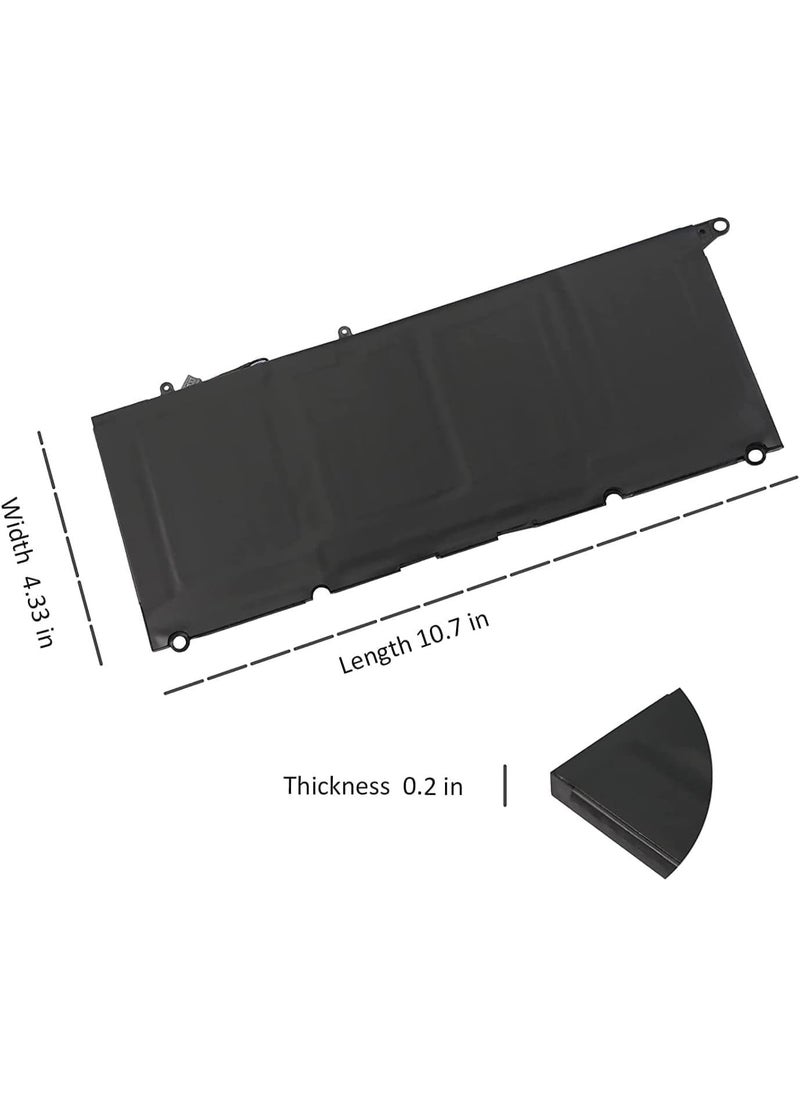 Terabyte New Replacement battery PW23Y TP1GT RNP72 compatible with//XPS 13 9360 Series XPS 13-9360-D1605G 13-9360-D1605T 13-9360-D1609 13-9360-D1609G 13-9360-D1609G 1705G 0RNP72 0TP1GT 0PW23Y  - Image 2