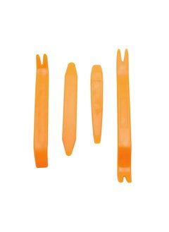 KASTWAVE 4Pcs Auto Plastic Removal Pry Tools, Trim Removal Car Panel Dash, Radio, Door, Terminal Interior Accessories Removal Tool Kit Professional grade Kit  - Image 1
