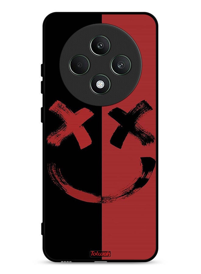 Tolwak Oppo Reno12 F 5G Protective Case Cover Marshmallow Art Pattern - Image 1