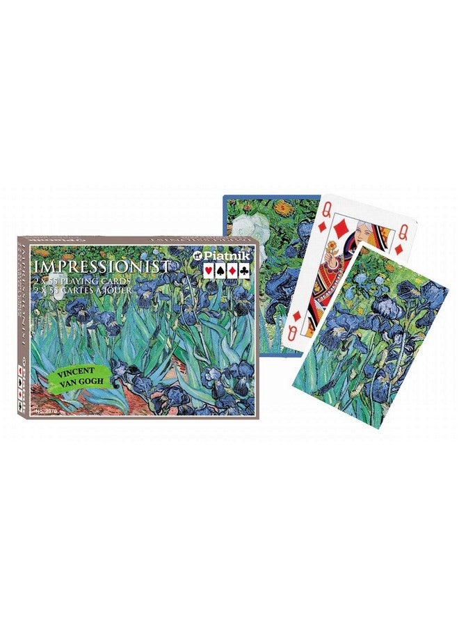 Piatnik Van Gogh - Set of Playing Cards - Irises (1889)