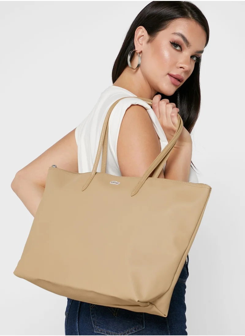 LACOSTE Top Handle Tote