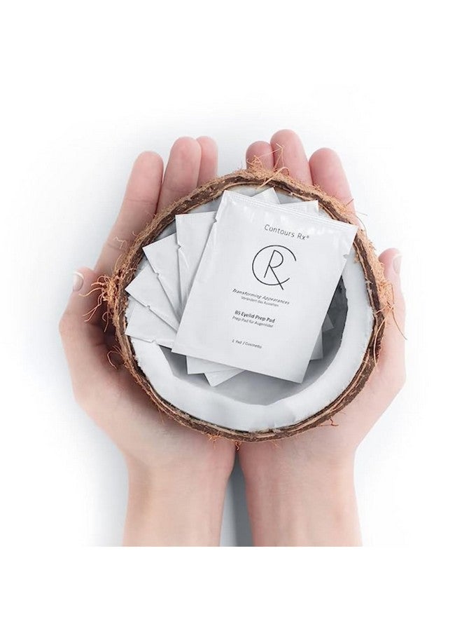 Contours RX B5 Eyelid Prep Exfoliating Pads Everyday Eyelid Cleansing Wipes & Makeup Remover Pads Restorative Vitamin B5 Eyelid Cleanser Prep Pads To Brighten Nourish & Hydrate (30 Pack) - Image 5