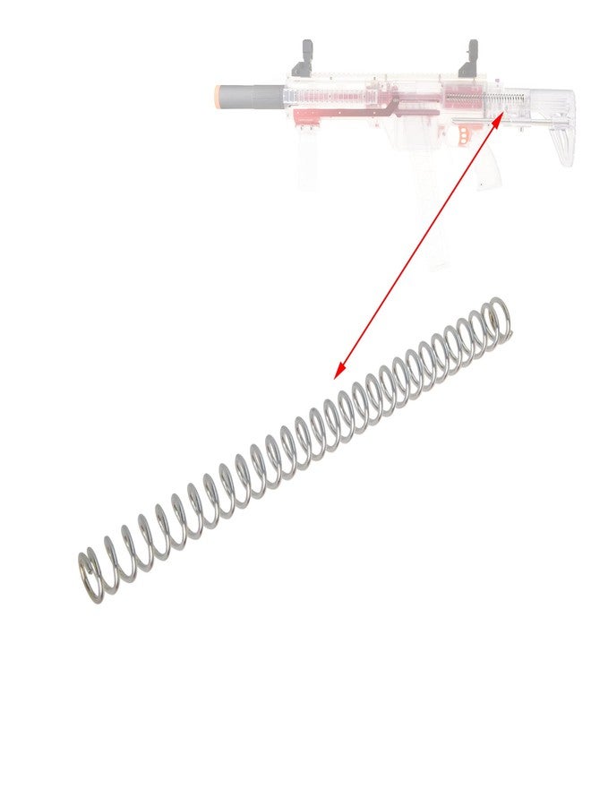 WORKER 1.8 Slim Spring Metal Silver for Prophecy and Nexus Pro Modify Toy - Image 1
