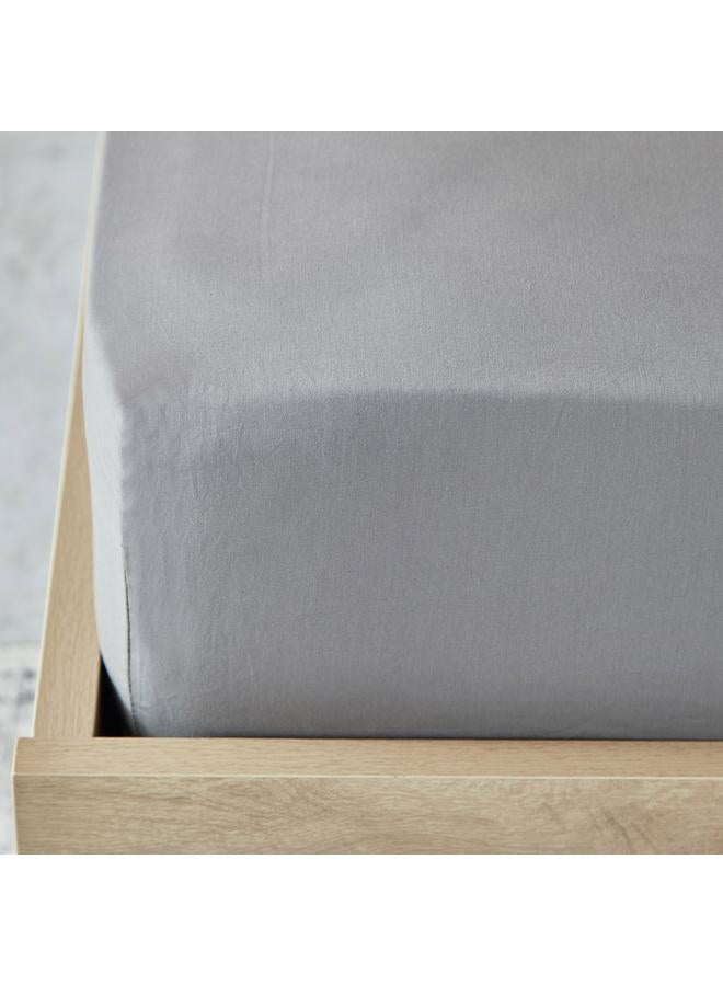 Essential Single Bci Cotton Fitted Sheet 90X200 Plus 25 Cm - Image 5
