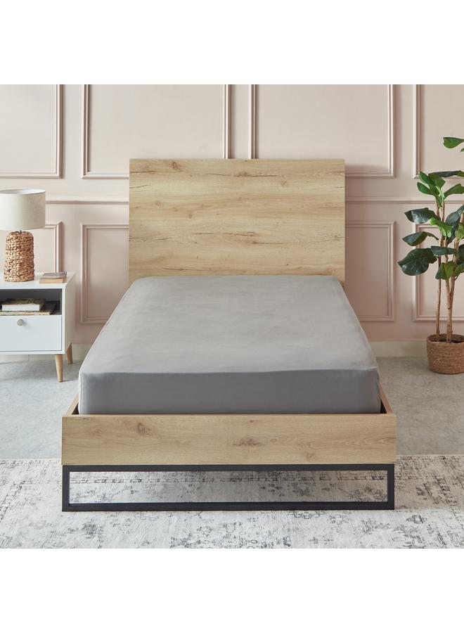 Essential Single Bci Cotton Fitted Sheet 90X200 Plus 25 Cm - Image 2