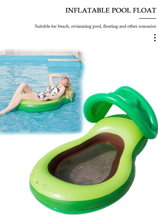DUNISO عوامات حمام السباحة، عوامات حمام السباحة القابلة للنفخ للرجال والنساء، عوامات مائية قابلة للنفخ، عوامات حمام السباحة للكبار، كرسي استلقاء، سرير عائم، عوامات حمام السباحة المبردة، عوامات حفلات الصيف - Image 4