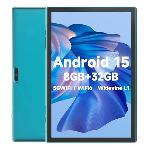 ZZB 10 inch Tablet Android 15 Tablet PC, 10.1" Android Tablets DDR4 8GB RAM 32GB ROM 2MP+8MP Dual Camera 5G WiFi-6 BT Support 1TB Expand 10 in IPS 6000mAh Battery Powerful Performance Tablets (Navy) - Image 1