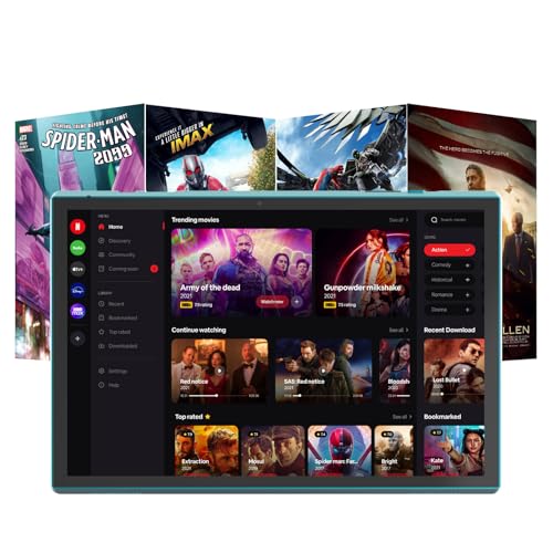 ZZB 10 inch Tablet Android 15 Tablet PC, 10.1" Android Tablets DDR4 8GB RAM 32GB ROM 2MP+8MP Dual Camera 5G WiFi-6 BT Support 1TB Expand 10 in IPS 6000mAh Battery Powerful Performance Tablets (Navy) - Image 4